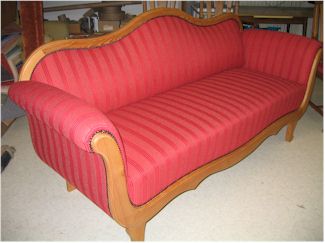 Sofa neu bepolstert